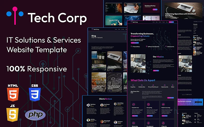 Tech Corp - IT Startup & Digital Business Services HTML5 Website Template | Premium Website Templates & Themes | Travolgi Themes Tech Corp - IT Startup & Digital Business Services HTML5 Website Template | Premium Website Templates & Themes | Travolgi Themes
